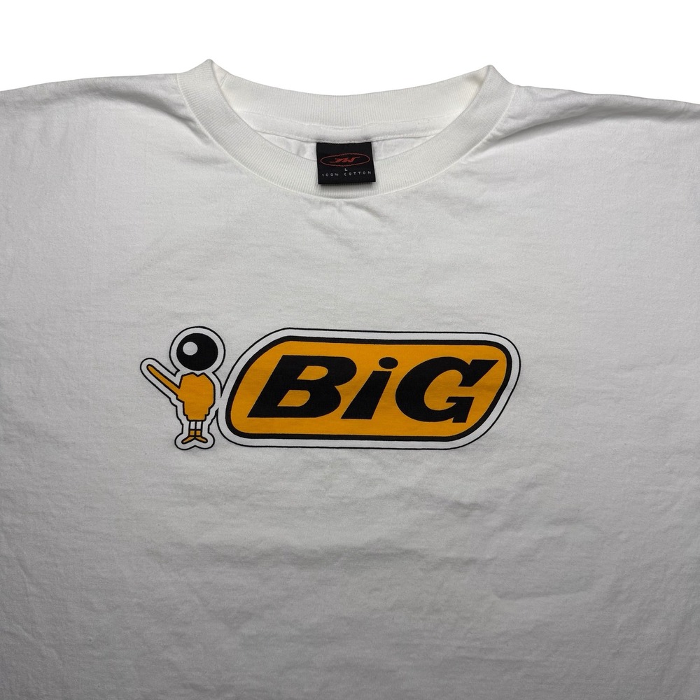 Vintage 2000s BIG pen funny parody shirt